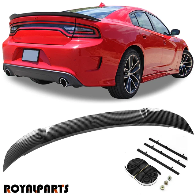 FOR 20112023 DODGE Charger SRT SXT Rear Trunk Spoiler Wing Carbon