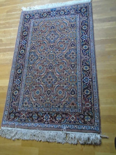 SCHÖNER ALTER ORIENT TEPPICH LÄUFER LÄNGE 160x BREITE 90 cm VINTAGE HANDGEKNÜPFT