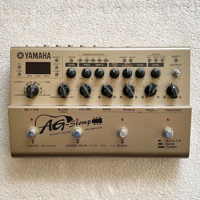 JUNK NOT WORKING YAMAHA AG STOMP Acoustic Guitar Preamp Effect Pedal
