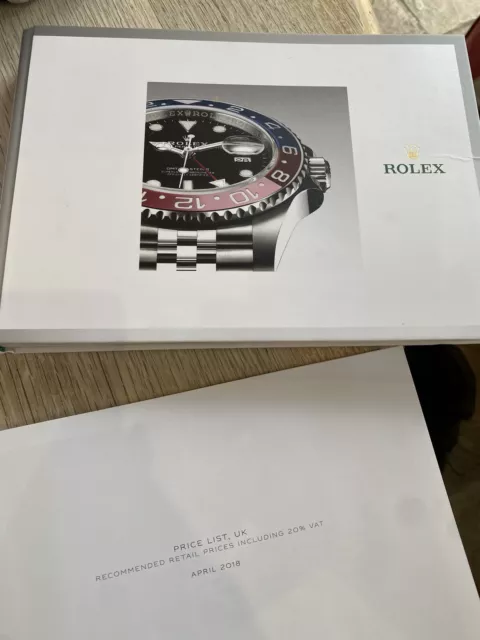 Listino rolex 2018 2025