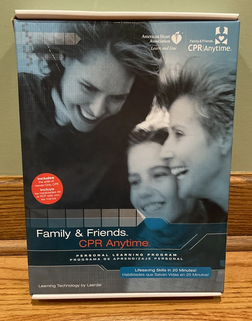 Family and Friends CPR Anytime Complete Training Kit American Heart Association