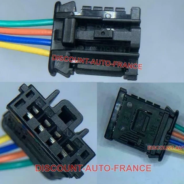 Connecteur Fiche Faisceau Arrière Pour Citroën Peugeot - Modèle C4 Picasso 607, Référence 98817