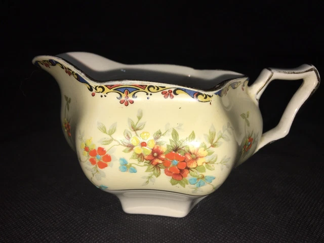 Grimwades Royal Winton Ivory 9737 Lady Patricia CREAMER Cream Jug Art Deco 1930s