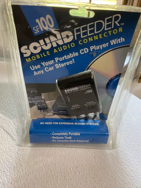 Sound Feeder SF100 Mobile Audio Connector, Connects Your Device by FM Radio
