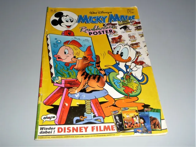 Comic Heft Walt Disneys MICKY MAUS Nr. 47/90 - ehapa - guter Zustand