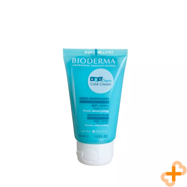 Bioderma Abcderm Froid Crème 40ml Nourrissant Visage Crème Bébés Enfants