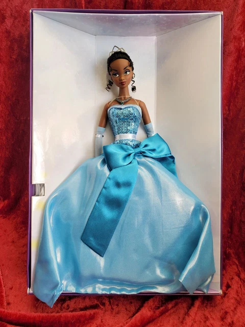 princess tiana blue dress for adults Tiana cosplay costume The Frog Princess Tiana Dress – Mermaidcosplay main image 1