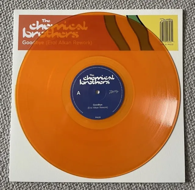 The Chemical Brothers Goodbye Erol Alkan Rework orange Vinyl Ltd/300