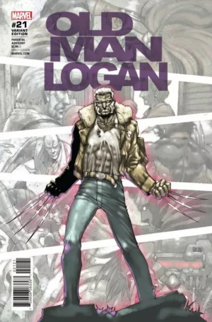 OLD MAN LOGAN #21 NM 1:25 ASAMIYA Retailer Incentive VARIANT Wolverine