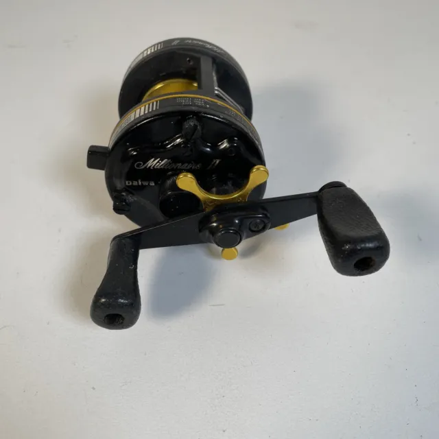 DAIWA MILLIONAIRE II 500M 5.2:1 Casting Fishing Reel For Parts Or Repair  Only $19.99 - PicClick