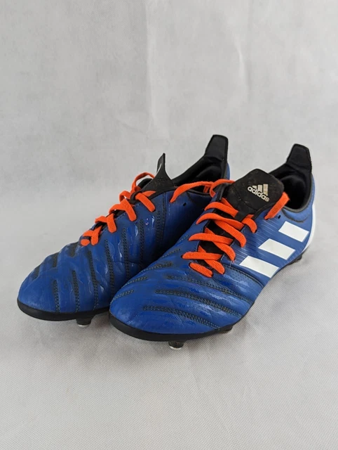 adidas football boots size 5.5 blue orange