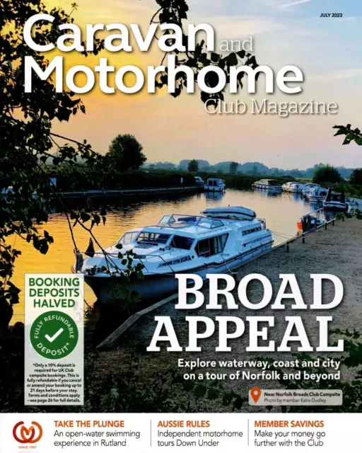 Caravan and Motorhome Club Magazine July 2023