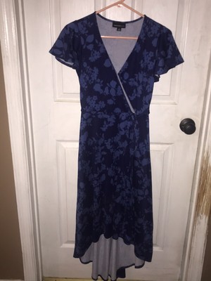 Fortune +Ivy faux wrap dress Hi Lo Small