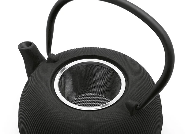 BREDEMEIJER Geschenkset Sichuan (Teekanne 1l mit 2 Teebechern 100ml) schwarz   1 4