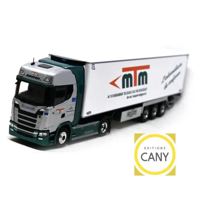 Camion Scania S 500 TPS ARTrans Eligor 1/43 – Blanc, Miniature Collection