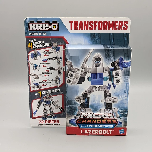 New 2013 Hasbro Kre-O Transformers Micro Changers Combiners Lazerbolt 72pcs