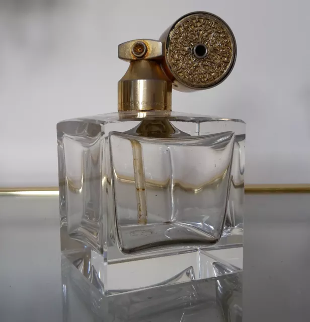 Marcel Franck Kristallparfumflakon Made in France 60 er Jahre