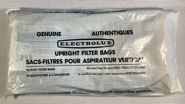 10 Vintage Genuine Electrolux Vacuum Bags Style U Upright Filter Bags 4 Ply 10 Vintage Genuine Electrolux Vacuum Bags Style U Upright Filter Bags 4 Ply