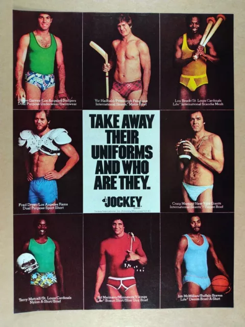 1989 VINTAGE UNDERWEAR ad JIM PALMER Baseball Pitcher for JOCKEY SHORTS  020619 $6.75 - PicClick