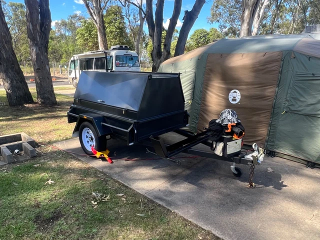 Tradie trailer  , trailer , bike rack , 6x4 trailer
