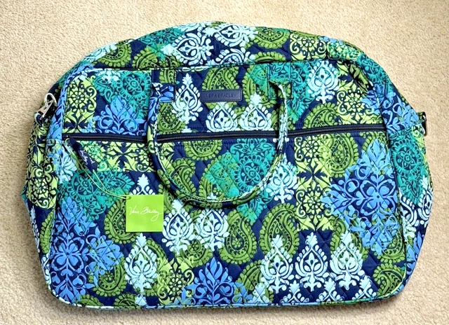NEW VERA BRADLEY SEA LIFE Large Duffel Bag - Luggage Travel  display picture 3