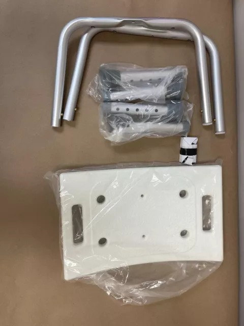 EZ2CARE ADJUSTABLE LIGHTWEIGHT Shower Bench White 29.99 PicClick