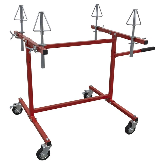 Sealey MK74 Alliage Roue Réparation / Peinture Support - 4 Roue Capacité