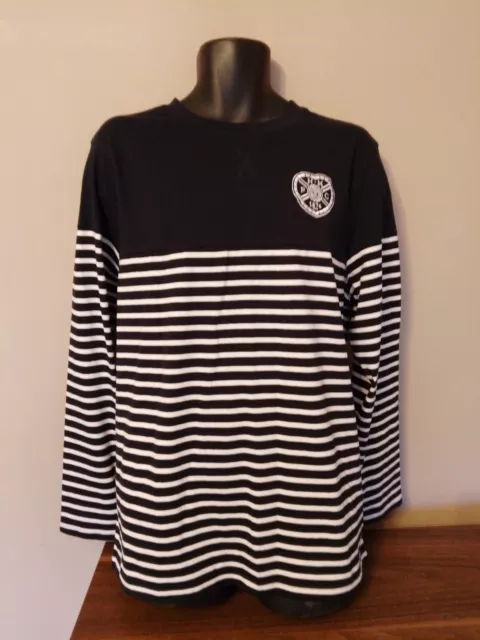 Authentic Heart Of Midlothian FC Hearts Long Sleeve T Shirt Adult XL In VGC