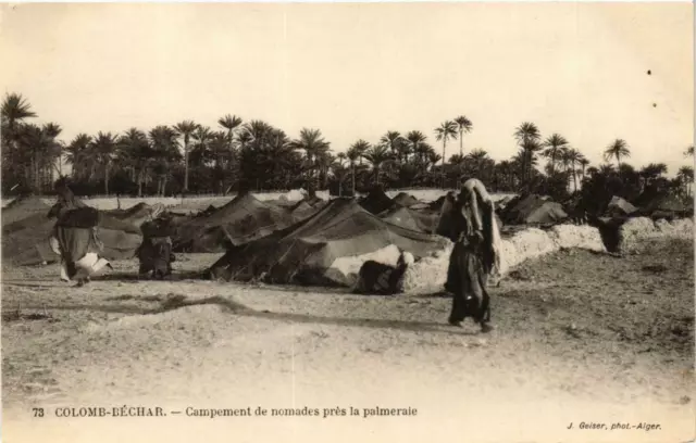 CPA AK Geiser 73 COLOMB-BÉCHAR Nomadic Camp ALGERIA (757381)