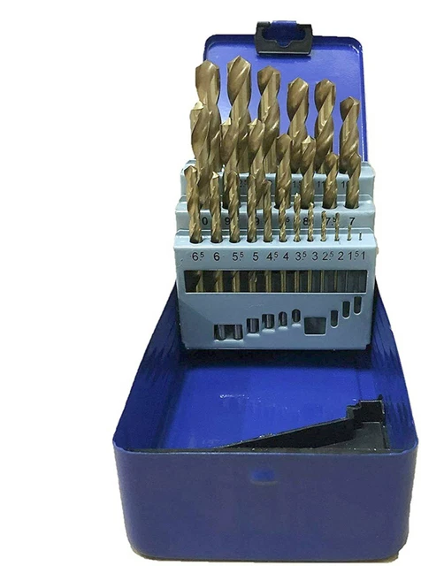 Mèche Perceuse HSS Revêtue Titane 1/4" Hex - Lot 1 Pièce, Longueur 60-120 Mm, Pour Perçage Rapide