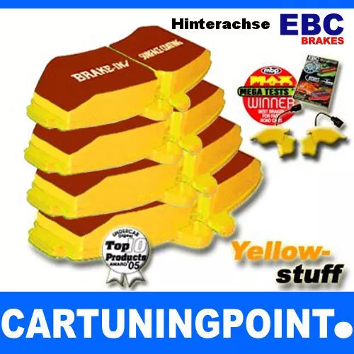 EBC Bremsbeläge Hinten Yellowstuff für Porsche Boxster 986 DP41208R