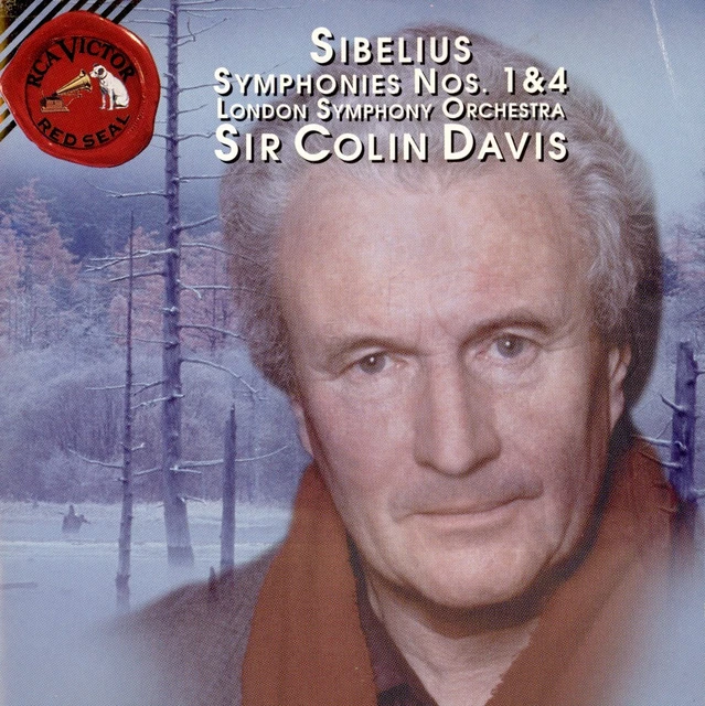 SIBELIUS: Symphonies 1 & 4 / Sir Colin Davis - LSO (CD, RCA, 1996)