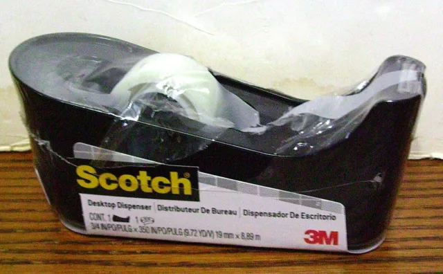 Scotch Desktop Dispenser Black C18-Mx