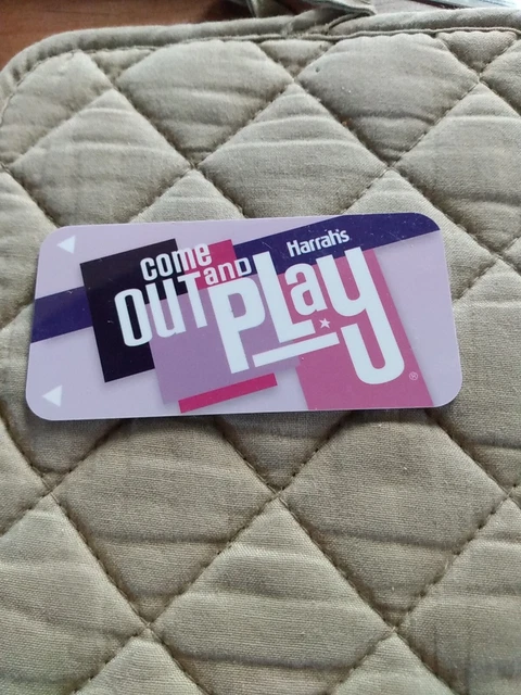 Harrah's Come Out And Play Hotel Room Key Las Vegas