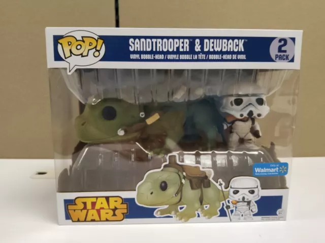 Funko Pop! Vinyl: Star Wars - Sandtrooper Dewback 2 Pack - Walmart (WMT)