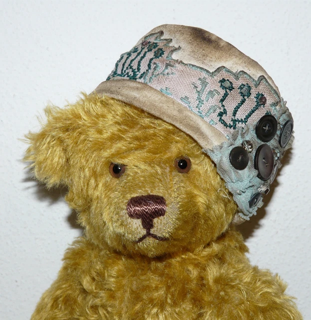 CLOCHE HAT, Vintage Style, for collectible teddies & dolls