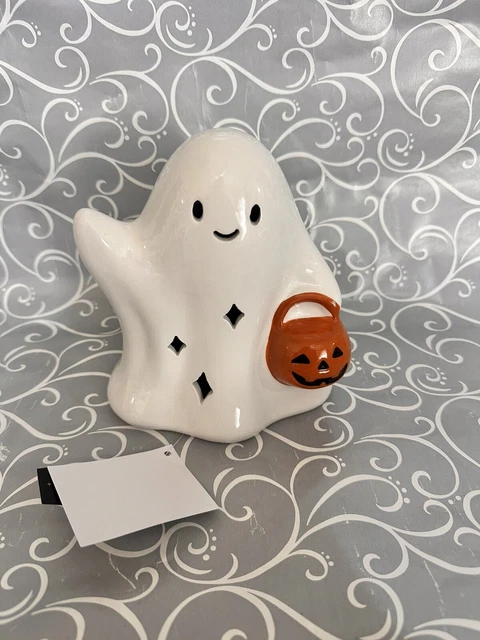 TARGET BULLSEYE PLAYGROUND Halloween 2023 Ceramic Ghost LED Light Up