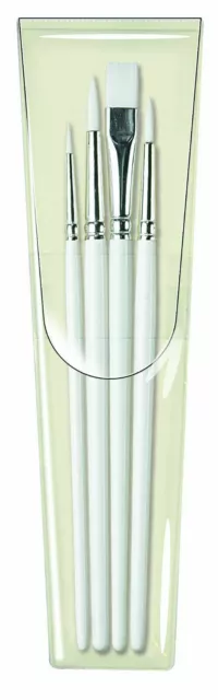 Pro Arte Artista Pennello Set Assortito Misura Acquerello Acrilico Olio Craft 2