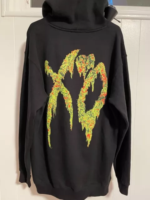 XOTWOD.  Weeknd XO x Coachella Festival Hoodie 2018 Black Green Tour Size Large