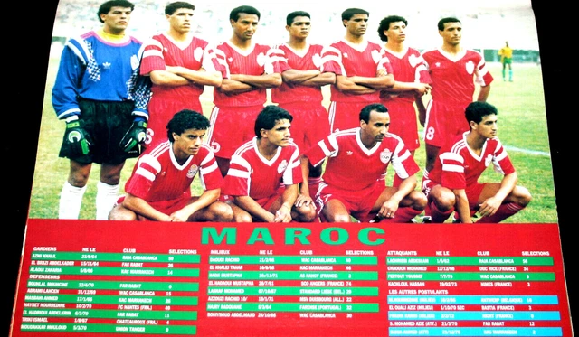 Poster équipe Nigeria team Mundial FIFA World cup USA 94