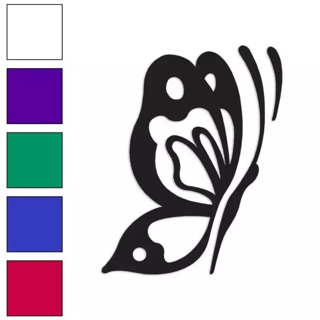 Butterfly, Vinyl Decal Sticker, Multiple Colors & Sizes #137