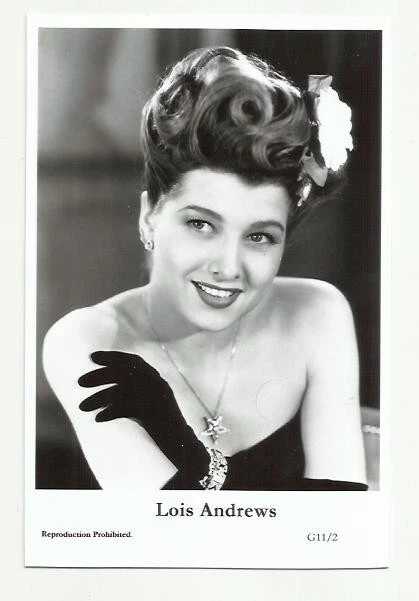 (Bx21) Lois Andrews Swiftsure Photo Postcard (G11/2) Filmstar Pin Up Glamor