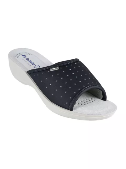 CIABATTE SANITARIE DONNA saniflex in pelle con sottopiede pelle e