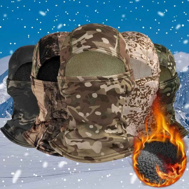 Winterwärme Balaclava Sturmhaube Maske Motorrad Bike Fahrrad Skimaske Hut  #