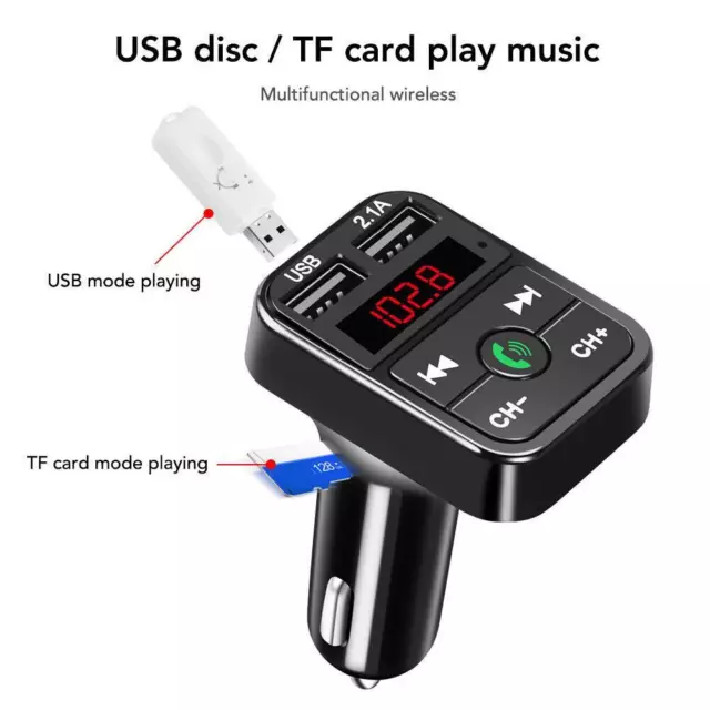USB Auto Steckdose, 4.8A 12V/24V USB Steckdose, Auto USB Ladegerät USB  Dose, Dual USB Stecker Rotes Kabel Ladegerät Buchse mit Sicherung 5A LED  Rotem