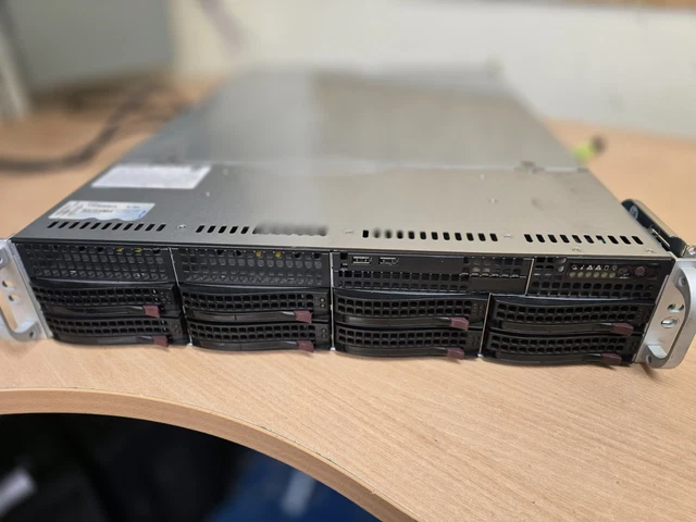 Serveur Quanta Stratos S210-X12RS, 2x Xeon 6-Cœur 2.50GHz, 128GB RAM, 1U - Occasion