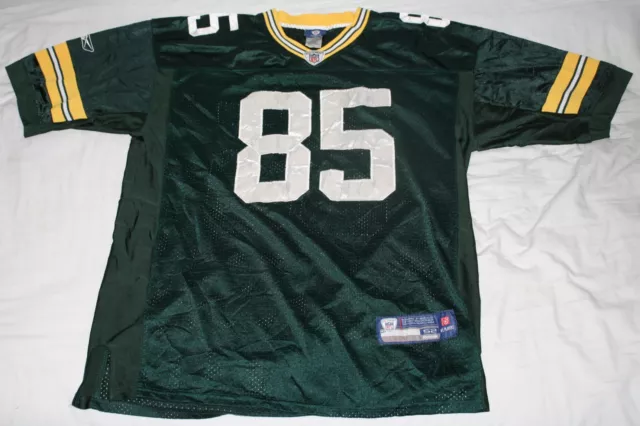 NFL Reebok Green Bay Packers #85 Greg Jennings Jersey - Size Mens 52