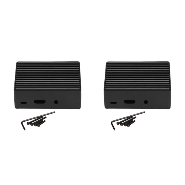 2X 3 Boîtier En Alliage D'Aluminium Modèle B Coque de Refroidissement Passi1747