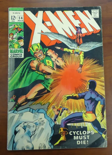 Marvel Comics X-Men #54 Cyclops Must Die 1st Alex Summers Appearence