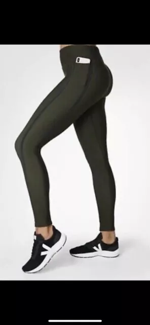 SWEATY BETTY FULL length thermodynamic thermal running leggings